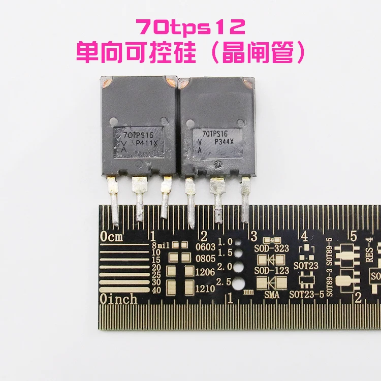 

Электромагнитный пистолет, аксессуары «сделай сам», оригинальный разборный Тиристор 70tps12 (70a1200v), однонаправленный