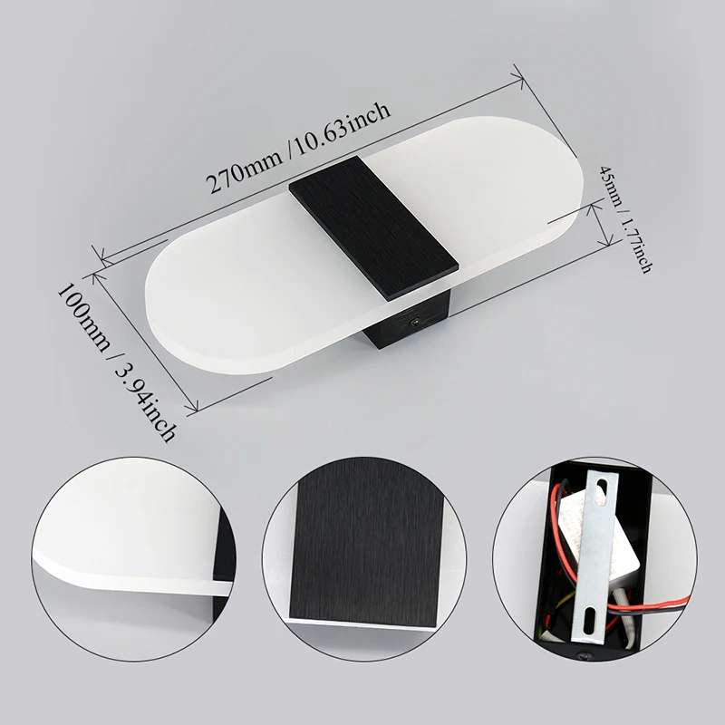 in escurecimento acrilico moderno quarto luz da 05