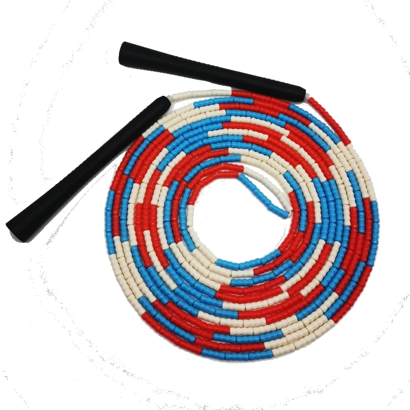 NEVERTOOLATE 30ft 16.5ft  7m 5m 3.6m group team long jump skip rope school kids pvc beaded beads beading 2