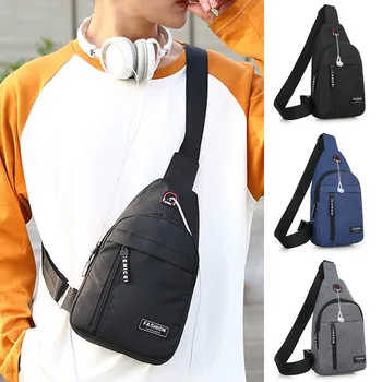 

Men Fashion Casual Chest Bag Messenger Crossbody Bag Handbag Single Should Bags2020 New Product Hot fashion student Leisure jobs