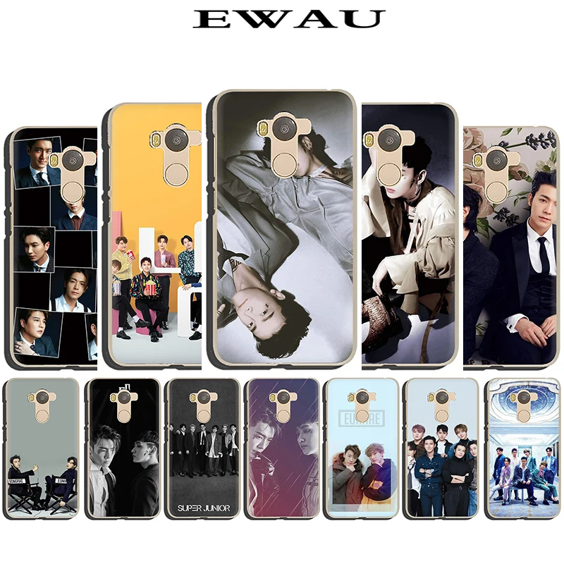 

EWAU KPOP Super Junior Hard Phone Cover Case for Redmi 4A 4X 5 6 Plus 5A 6A 7 S2 Go Note3 Pro 4 4X 5 6 7 Pro 5A Prime