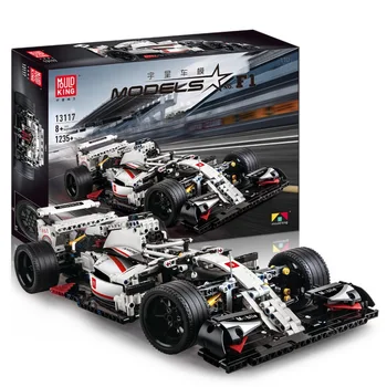 

New City Technic The F1 Racing Rally Car Buidling Blocks Speed Champions Sport Car Model Kit Bricks Kids Boys Toys Gifts