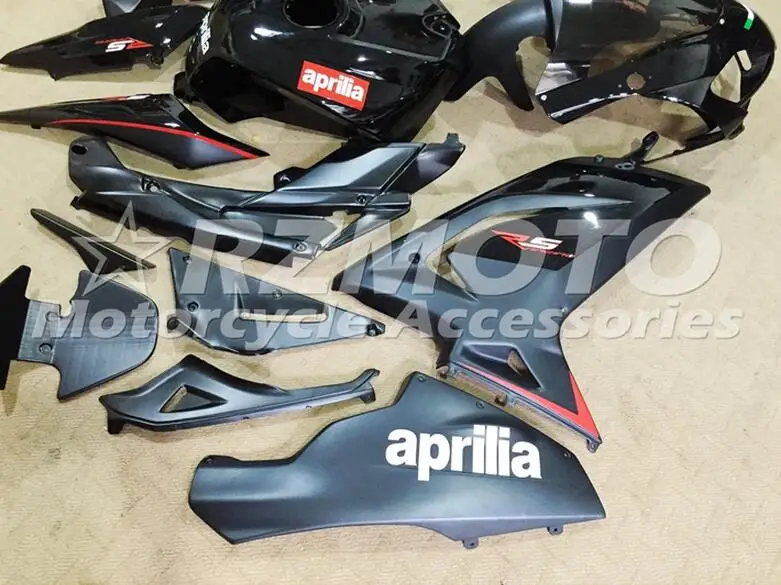 4 подарки ABS Инжекционный обтекатель комплект подходит для Aprilia RS125 06 07 08 09 10 11 RS4 RSV 125 2006 2011 Обтекатели набор черный Прохладный