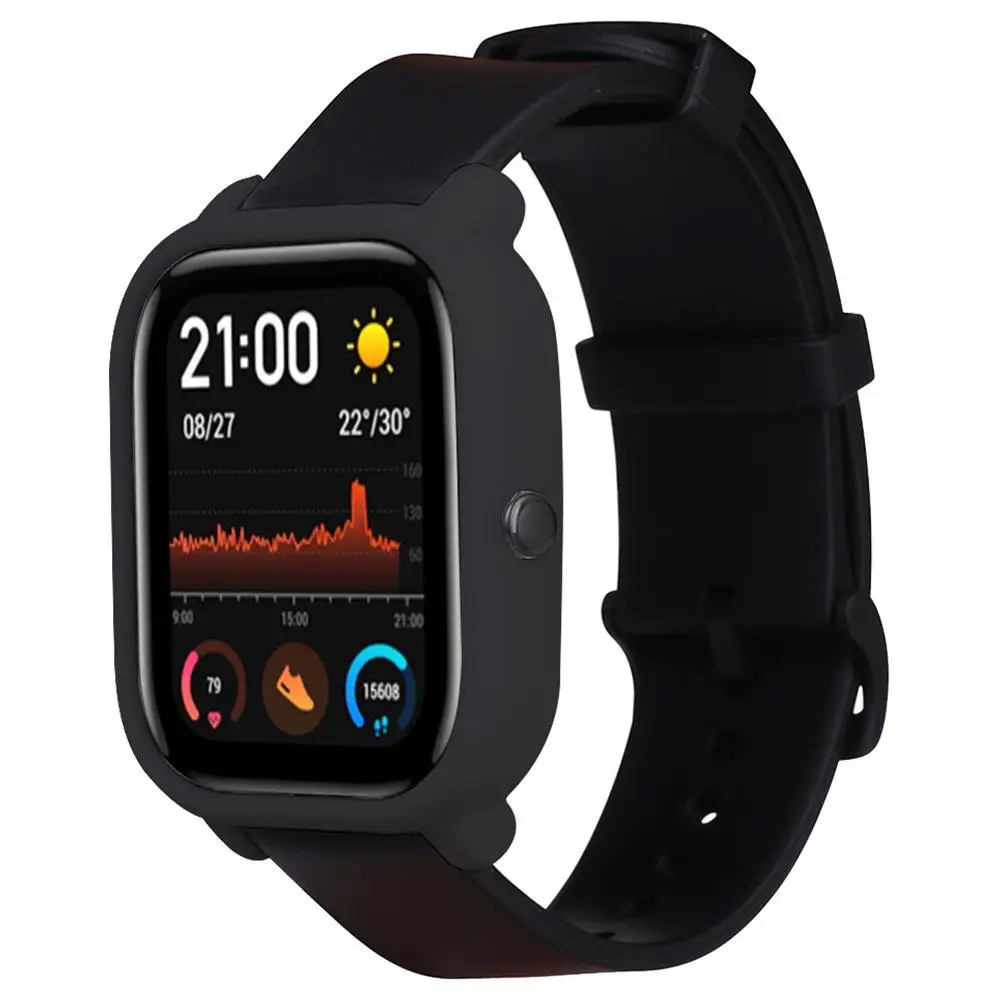 Силиконовый защитный мягкий чехол для Xiaomi Huami Amazfit GTS Smart Watch gps 5ATM водонепроницаемые умные часы