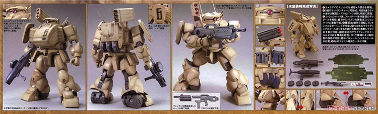 Bandai 1/20 Gundam B.ATM-03 жирная земля пользовательские PAILSEN файлы версия собрать модель наборы фигурки Детские игрушки