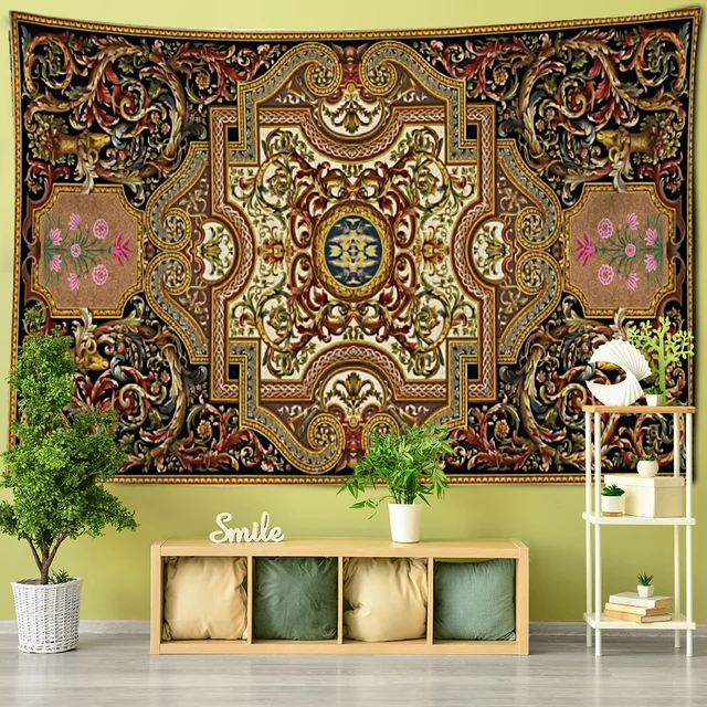 Gematigd Onzorgvuldigheid Geometrie Tropische Perzische Gedrukt Deken Zachte Mandala Retro Futuristische  Wandtapijten Achtergrond Voor Thuis Decoraties - AliExpress Huis & Tuin