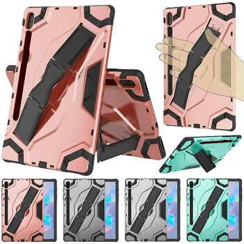 

For Samsung Galaxy Tab S6 10.5 inch SM-T860 SM-T865 2019 Case Heavy Duty Armor Shockproof Hybrid TPU PC Case Shockproof Cover