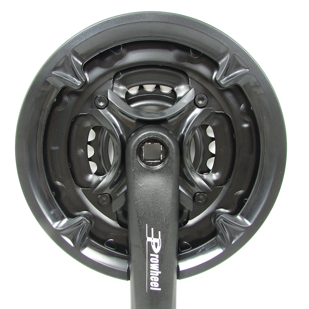 PROWHEEL 7/8/9 Скорость MTB велосипед для горного велосипеда набор 24/34/42T 170mm Полые зубчатая пластина велосипед кривошипно MTB велосипеда диаметра окружности болтов(цепное колесо