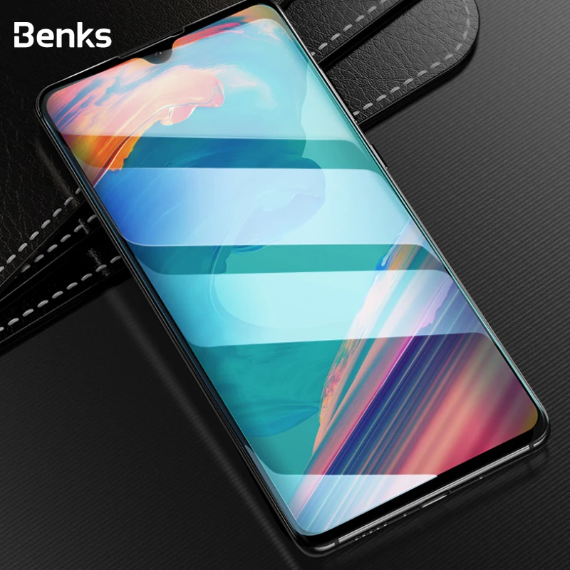 Benks VPRO HD полное защитное закаленное стекло для huawei P30 0,3 мм, Защитная пленка для переднего экрана с закругленными краями для huawei, закаленная пленка