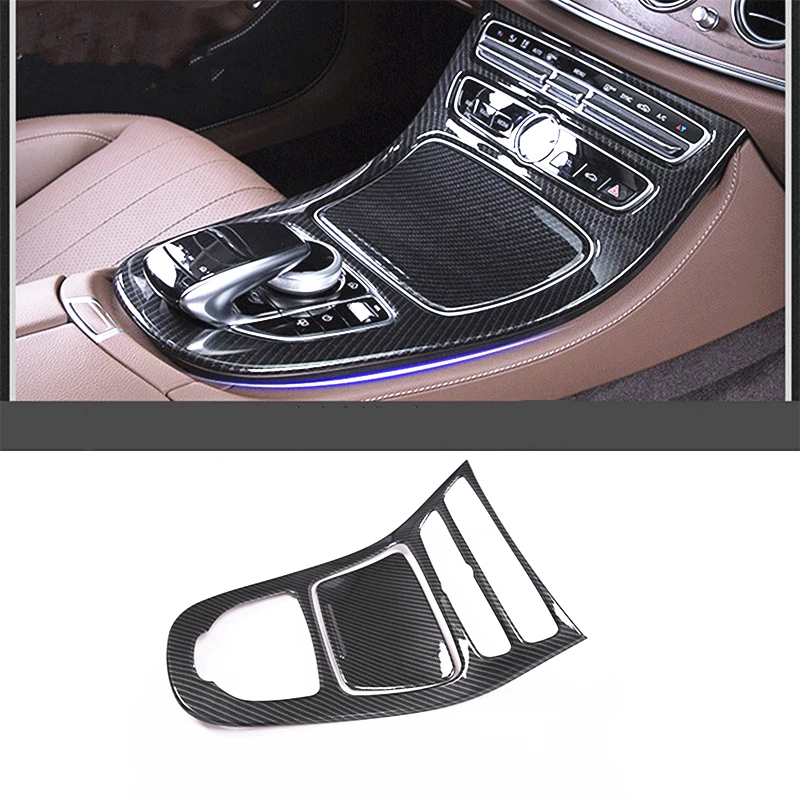 Новая 1 пара консоль панель передач рамка панельная Накладка для коробки Mercedes Benz