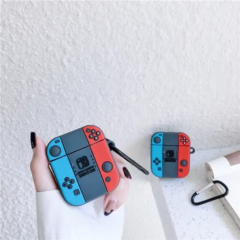 

For Airpods Pro Case,3D For Nintendo/Nintend Switch Game Style Silicone Earphone Case Cover For Airpods 1/2 Case Case Cove