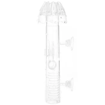 

Transparent Acrylic Low Voice Dust Removal Fish Tank Controllable Aquarium Protein Cleaning Tool Easy Install Oil Filter