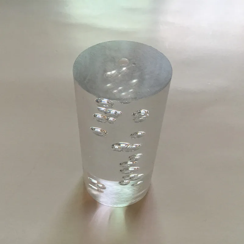 Have Bubbles Inside 2 шт акриловый прозрачный стержень OD60x1000mm экструзионные лестничные перила Поручни домашнее украшение плексиглас бар ПММА душевые занавески - Цвет: Have Bubbles Inside