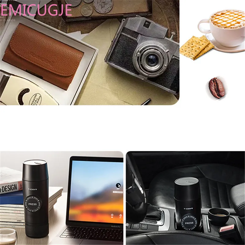  Coffee Machine Mini Espresso Coffee Capsule Cup T-Colors CF-1701 Mini Concentrated Portable Electri