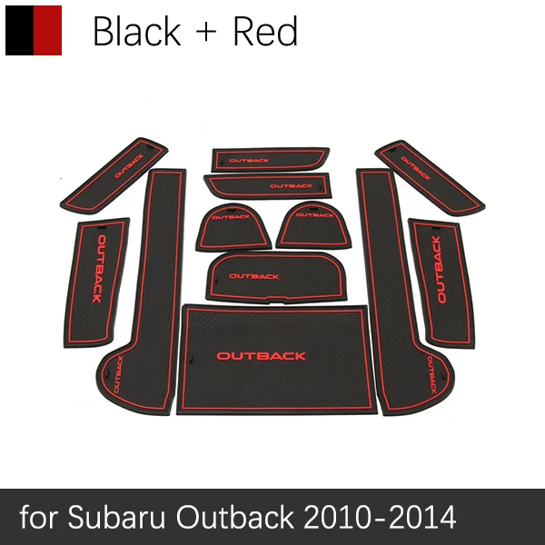 Защитный щит от грязи для Subaru Outback 2010 2011 2012 2013 Аксессуары подложки затворный слот подставка Противоскользящий коврик для украшения интерьера автомобиля