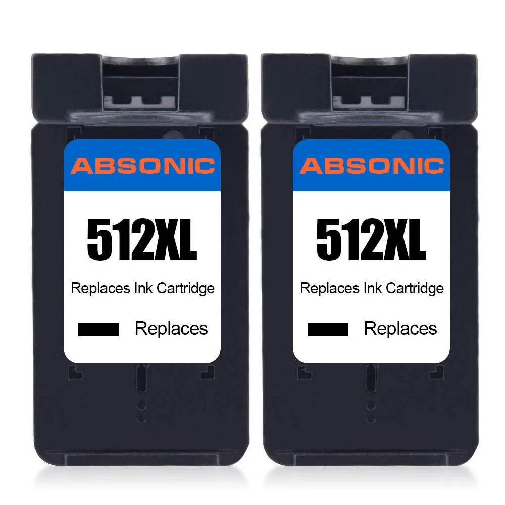 2 шт. PG512 CL513 чернильный картридж Replacemens для Canon PG 512 CL 513 512XL Pixma MP240 MP250 MP270 MP230 MP480 MP499 MX350 принтер - Цвет: 2PCS-512XL Black