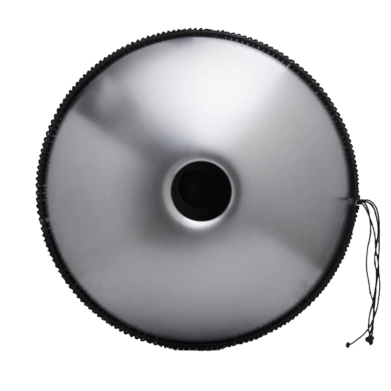 9/10 звук ручной барабан Handpan профессиональный класс беззаботный воздушный духовой барабан инструмент золото/черный стальной язык барабан с поддержкой