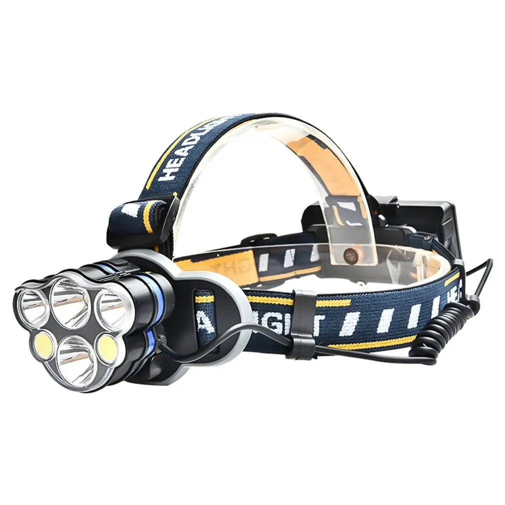

6Led/5Led Strong Headlights Outdoor Head-Mounted Flashlight Usb Charging Red Headlights Fishing Lights
