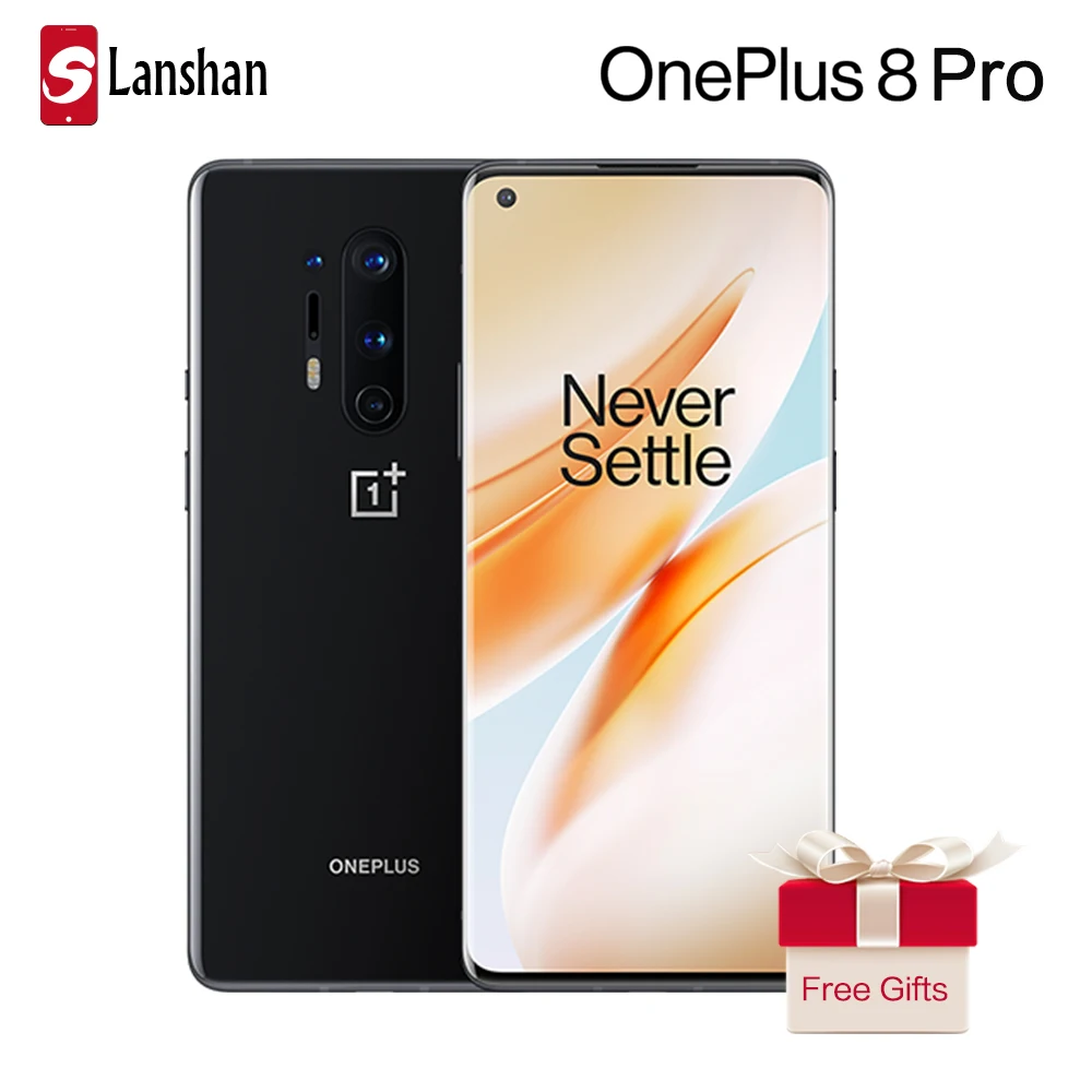 Смартфон Oneplus 8 Pro мобильный телефон с процессором Snapdargon 865 12 Гб ОЗУ 256 ПЗУ 48 МП NFC
