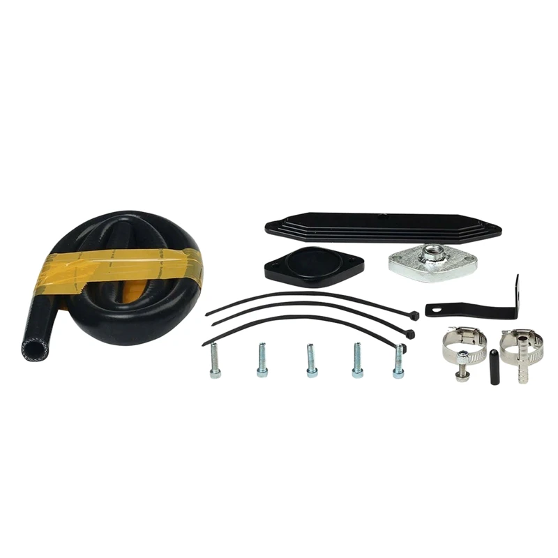 

for 11+ Fo-rd F250/350/450 6.7L Powerstroke Crude Oil EGR Valve Cooler Delete Kit BK