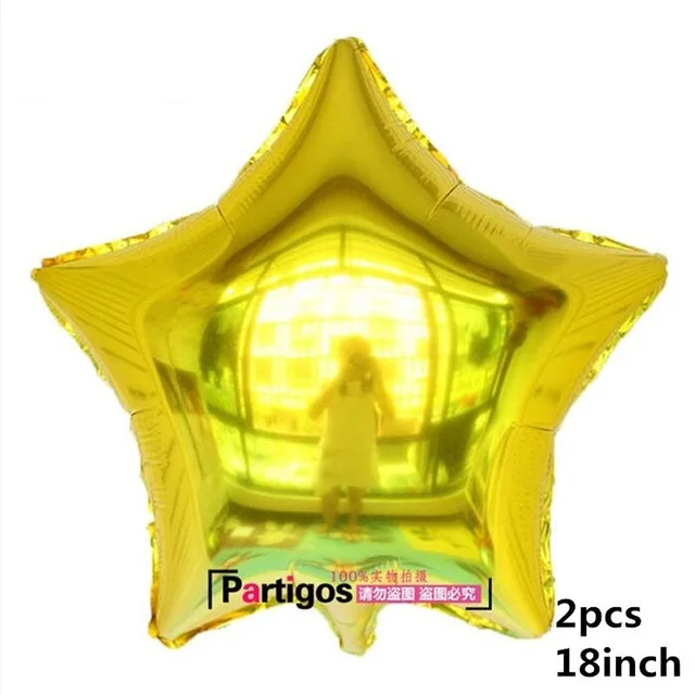 2pcs gold Новые космические путешествия шарики для дня рожденья вечерние Декор внешний Космос астронавт фольги Воздушные шары ET Planet Исследуйте партнера дети мальчик - Цвет: 2pcs gold