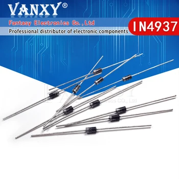 

100PCS IN4937 1N4937 DO-41 Fast Switching Rectifier Diode 1A 600V