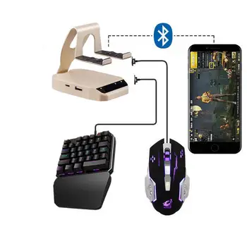 

Keyboard Mouse Converter Set Gamepad Controller Adapter For FPS Mobile Game For Android iOS Phone Game Accessories