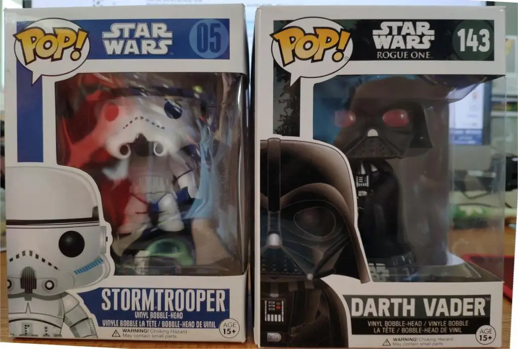 Funko Pop A Star Wars Story фигурка Дарта Вейдера K-2SO виниловые фигурки куклы игрушки