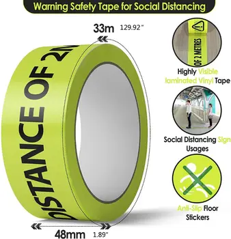 

6Pcs DIY DEcoration Warning Tapes Halloween Decorations Outdoor Scary Party Construction Birthday Party Caution Ribbon