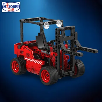 

202pcs City Technic Forklift Car Building Blocks Sets DIY Bricks Pull Back Car Supercar Bricks Block Kids Toys Gifts