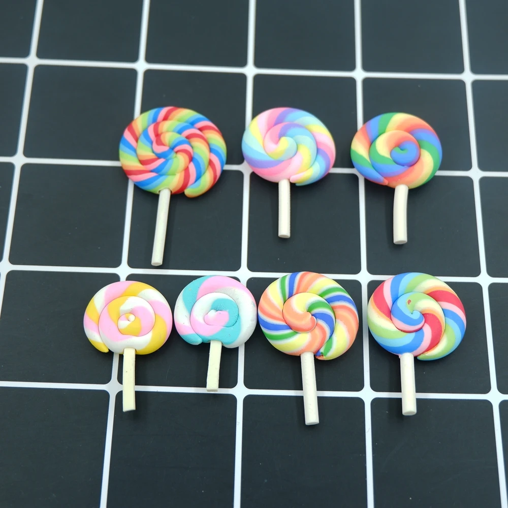 Красочные Подвески в виде леденцов для женских ожерелий и серег | Украшения