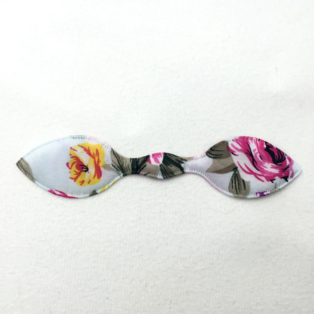100pcs/lot DIY Bowknot Headbands For girls no clips Hair Accessories print cotton headbands soft matieral bow girls hairwears