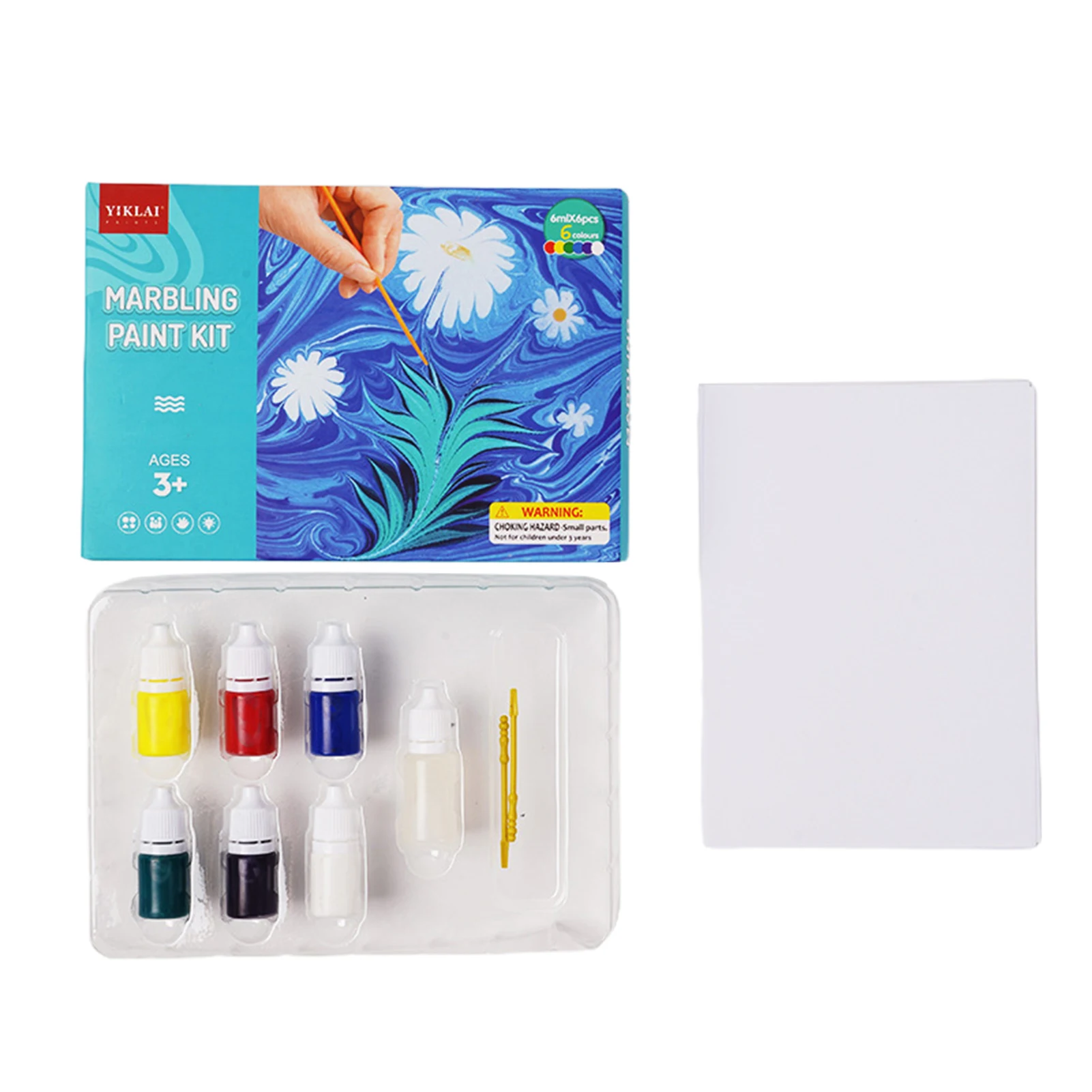 Water Art Paint Set Water Pigment for Paper Marbling Art Tool with A5 Tray  6/12 Colors NK-Shopping - AliExpress