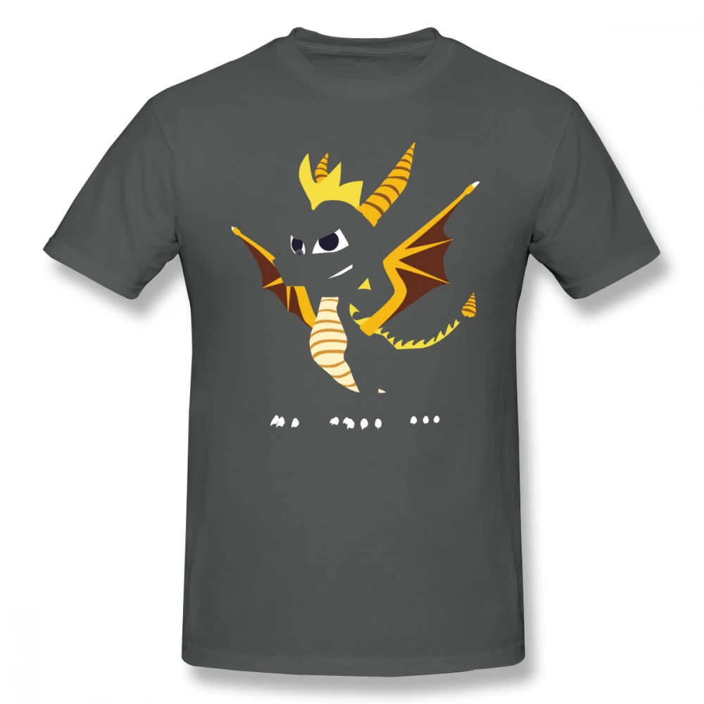 Spyro футболка Spyro The Dragon футболка с короткими рукавами смешная футболка 100 хлопок 4xl принт Мужская Классическая футболка
