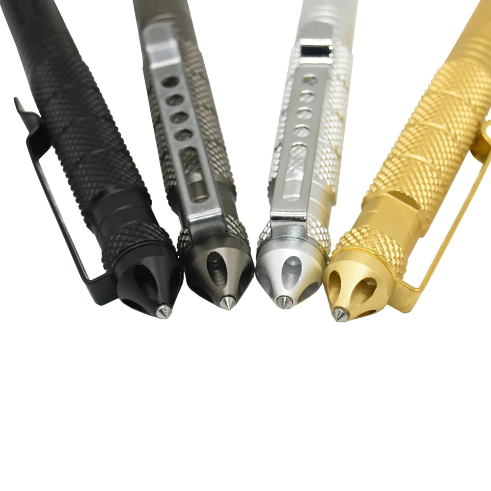Metal Military Tactical Ballpoint Pen for School Student Office Aluminum steel Glass Breaker Survival Kit Pen ballpoint pen multifunction ballpoint pen multifunctional pen ball point pen