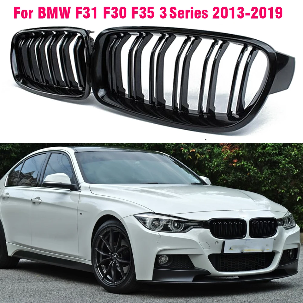 Сменный глянцевый черный передний бампер для BMW F31 F30 2012-2019 316i 318d 320i 325i | Автомобили