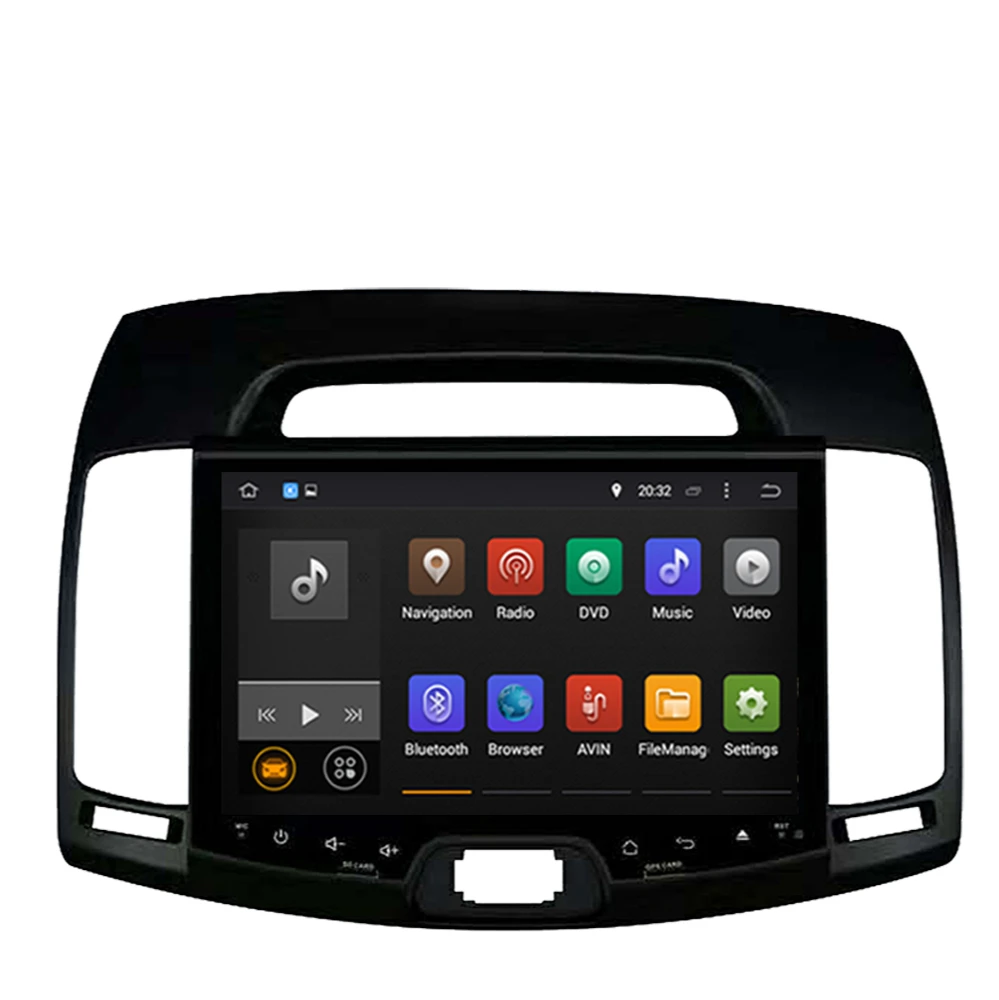 Автомобильный GPS-навигатор 4 Гб + 64 ГБ для Hyundai Elantra 2007-2011 Android 10 0 автомобильный