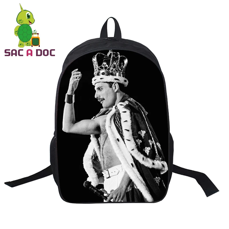 Mochila, женский рюкзак, мужской рюкзак для путешествий, Фредди Меркурий, корейские школьные сумки для подростков, девочек, мальчиков, рюкзак для ноутбука, Детская сумка для книг - Цвет: 161