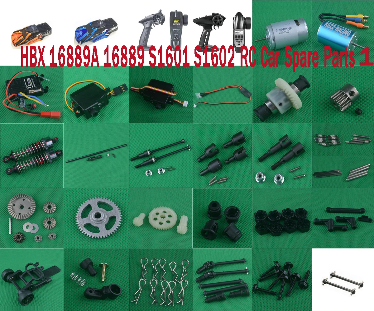 16889 S1601 S1602 Rc Car Spare Parts 