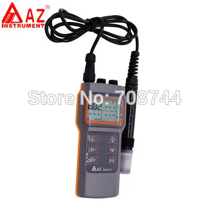 AZ86031 обновленная версия AZ8603 Измеритель Качества Воды растворенный кислородный тестер ph-метр PH проводящий