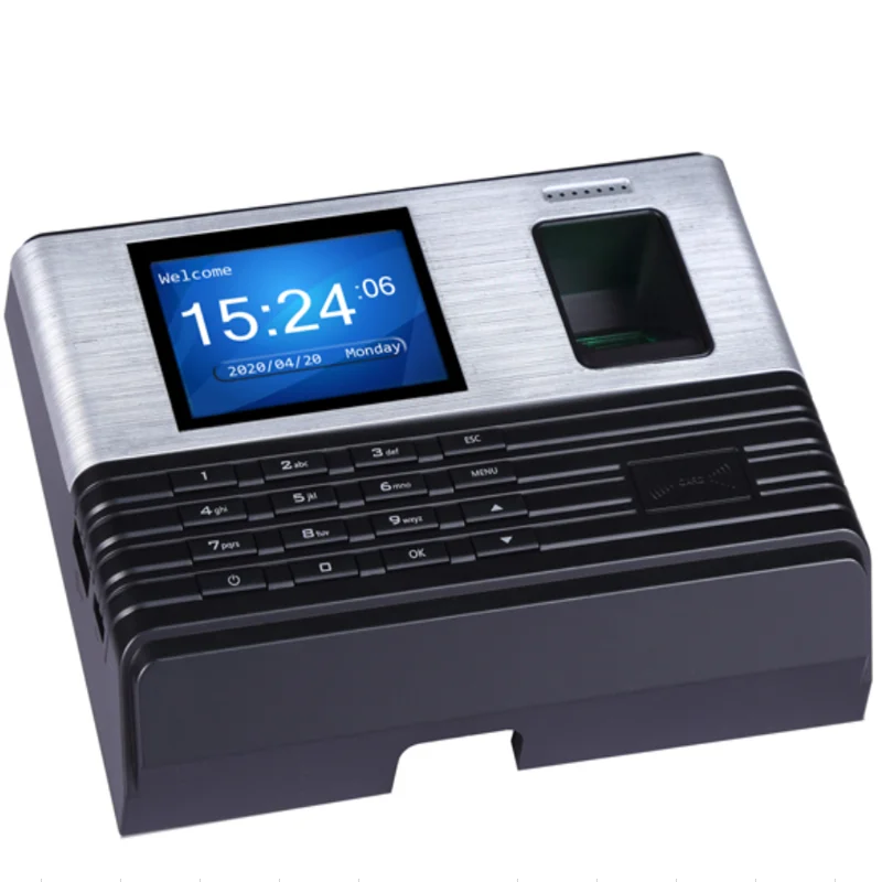 Realand A-L355 2.8 Inch TFT Screen 5000 Fingerprint Time Attendance Optional for WIFI and Battery Backup