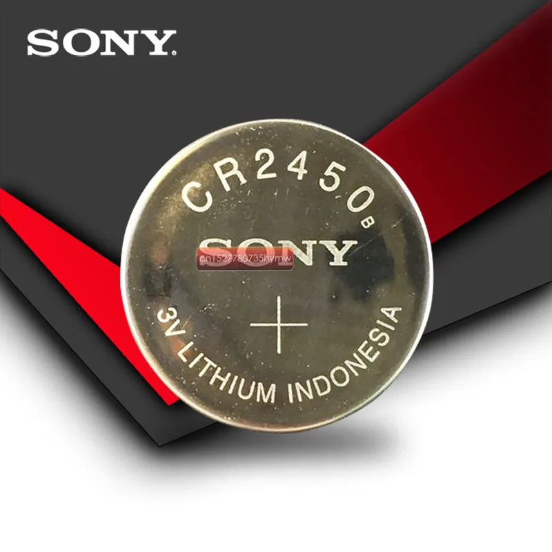 1 шт./лот sony 100% оригинальный CR2450 CR 2450 3V литиевой часы информационные Брелоки для ключей Батарея батарейки для часы swatch для автомобиля LEXUS Contro