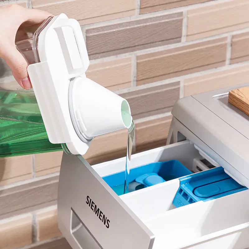 Storage Box Storage Jar Laundry Detergent Dispenser Laundry Detergent Storage Box Airtight Laundry Detergent Container with Lid Handle