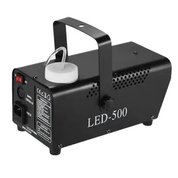 

500W Fog/Smoke Machine w/ Remote RGB LED DJ Thrower DJ Party family ball leisure parties Light Smoke Thrower