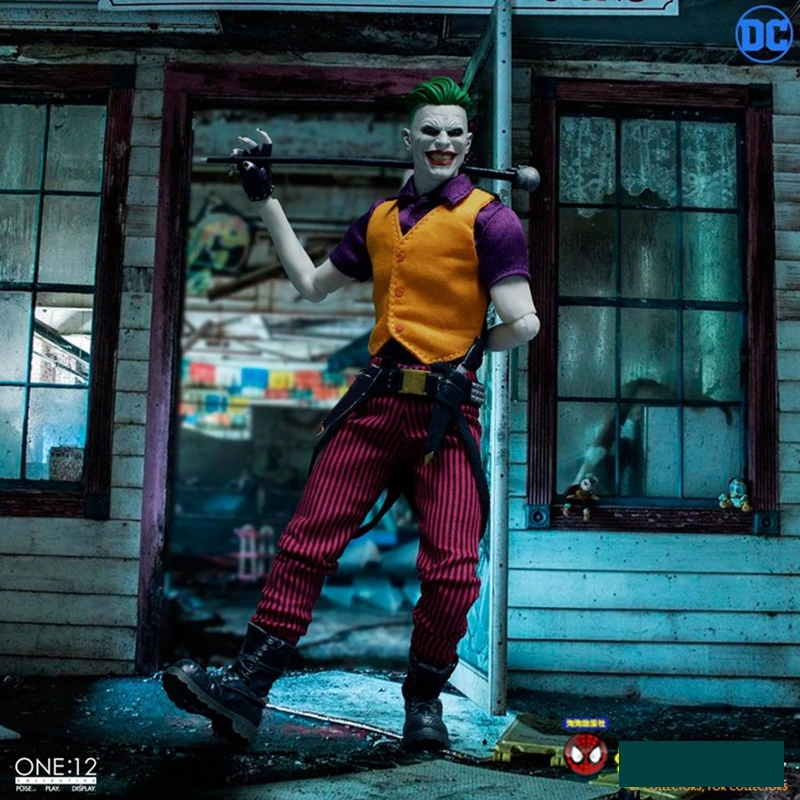 Подлинная MEZCO муравей клоун DC Авторизованная 6 дюймов ткань подвижная модель ручной работы Do Crime Prince mode фигурка Модель Куклы Фигурки