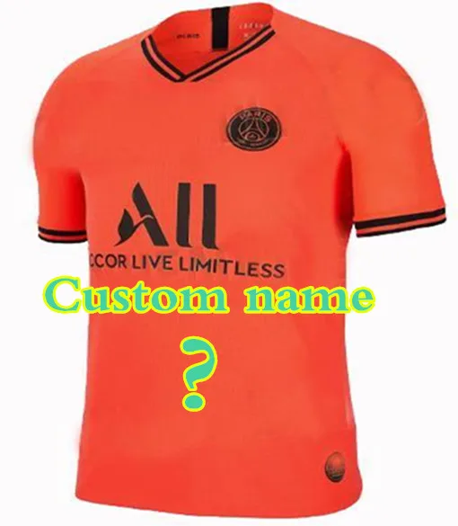 19 20 Maillots de foot PSG Футбольная Футболка camisetas MBAPPE MARQUINHOS GANA SARABIA DI MARIA DRAXLER футбольные рубашки - Цвет: shirt8