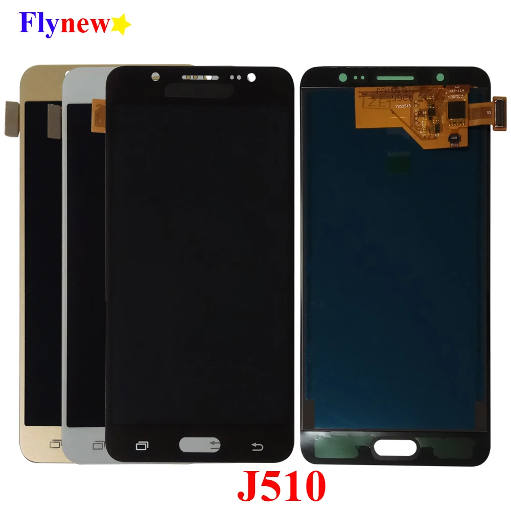 Для Samsung Galaxy J5 2016 LCD SM-J510F J510G J510Y J510M J510 J510FN ЖК-дисплей сенсорный экран дигитайзер в