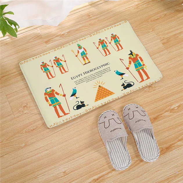 7 Egyptian Pharaoh Carpet Kitchen Carpets Doormats Floor Mats Carpet in the Hallway Floor Mat for Living Room Outdoor Home Mat - Цвет: 7