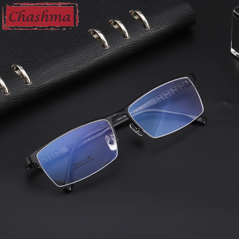 Montatura larga 58 mm di alta qualità senza ruggine occhiali IP