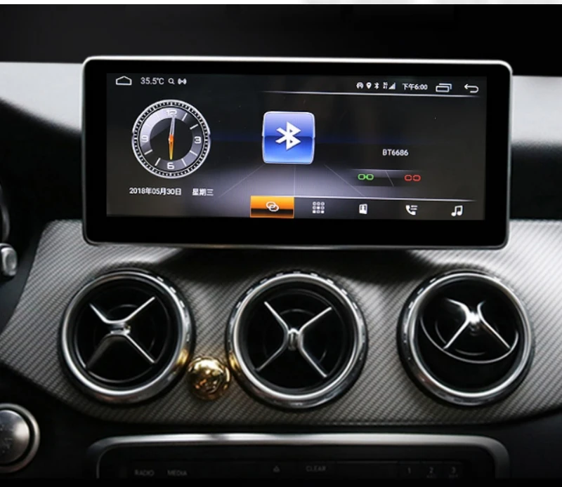 10,2" Android 9,0 автомобильный мультимедийный плеер для Mercedes benz класс W176 G класс W460 GLA X156 CLA C117 CLS C18